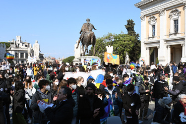 07.03.2022 Campidoglio Appello Giovani per la Pace. G.Leanza ph