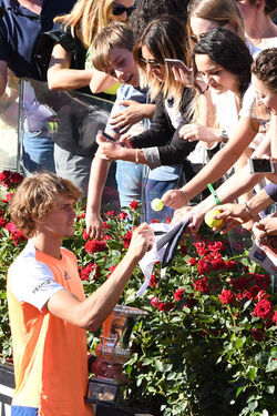 21.05.2017 Internazionali BNL Final Zverev Winner