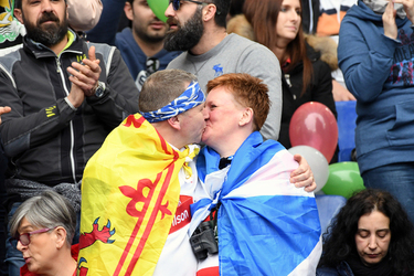 17.03.2018 Roma. Italia vs Scozia 27 29 Natwest 6 Nations. Supporters 17.03.2018 Roma. Italia vs Scozia 27 29 Natwest 6 Nations. Supporters