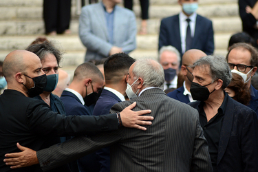 Roma 09.07.2021 Raffaella Carr&agrave; Esequie. G.Leanza ph