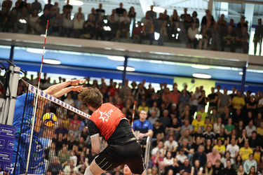 23.04.2023 Schoenenwerd Campionato Svizzero 2023 Pallavolo Maschile Volley Schoenenwerd vs. Volley Amriswil J.Oegerli ph