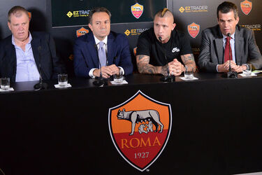13.09.2016 Conferenza AS Roma e EZTrader new Partnership