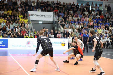 23.04.2023 Schoenenwerd Campionato Svizzero 2023 Pallavolo Maschile Volley Schoenenwerd vs. Volley Amriswil J.Oegerli ph