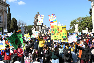 07.03.2022 Campidoglio Appello Giovani per la Pace. G.Leanza ph