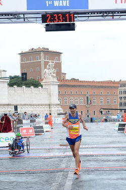02.07.2017 Maratona di Roma. Arrivi
