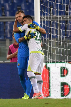 01.09.2017 Roma vs Chapecoense Match Friendly 37 photos