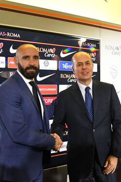 03.05.2017 Conferenza Presentazione nuovo DS AS Roma Monchi 03.05.2017 Conferenza Presentazione nuovo DS AS Roma Monchi