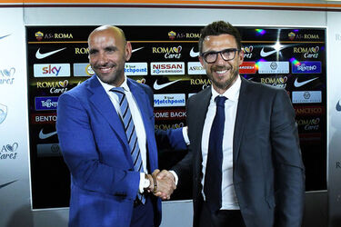 14.06.2017 Presentazione Di Francesco allenatore AS Roma