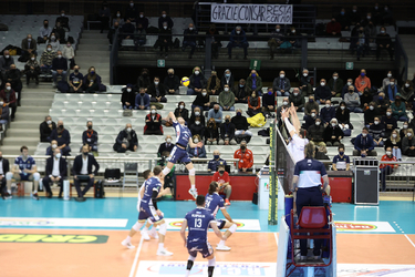 13.03.2022 SuperLega Credem Banca Pallavolo Regular Season Consar RCM Ravenna vs. Top Volley Cisterna J.Oegerli per SCATTO ph
