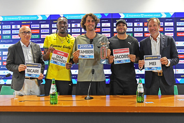 Roma 29.08.2024 Stadio Olimpico Conferenza Golden Gala Pietro Mennea Fotoservizio G.Leanza G.Biagini