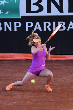Roma 20.05.2017 Internazionali BNL Muguruza vs Svitolina