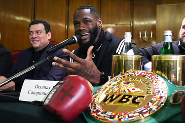 13.12.2019 Roma Deontay Wilder Conference. G.Leanza ph