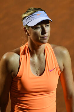 16.05.2017 Internazionali Tennis Sharapova vs Lucic Baroni. G Leanza Ph