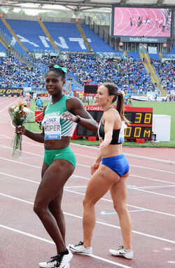 02.06.2016 Golden Gala. Roma Stadio Olimpico. Prima parte