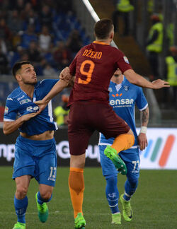 01.04.2017 serie A Roma vs Empoli 2 0 01.04.2017 serie A Roma vs Empoli 2 0