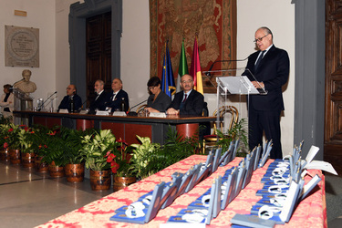 31.01.2024 Campidoglio Sindaco Gualtieri consegna Medaglie Onore a familiari deportati G.Leanza ph