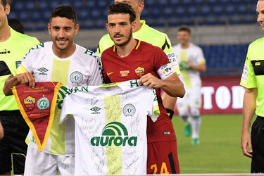 01.09.2017 Roma vs Chapecoense Match Friendly 37 photos