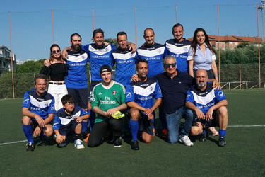 17.06.2023 Stop Morti sul lavoro triangolare calci8 Academy Qualcio Roma