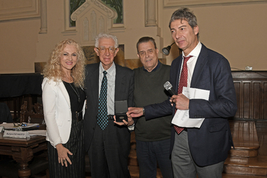 11.03.2025 Roma Aula Magna Facolt&agrave; Teologica Valdese Assemblea Bilancio OdG e Premi 50 anni da giornalisti G.Leanza ph