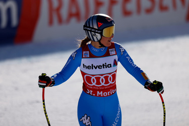 12.12.2021 Audi FIS Ski World Cup St. Moritz Super G Donne J.Oegerli ph