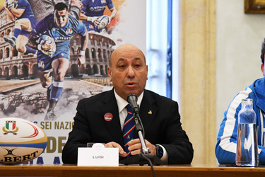 18.01.2023 Presentazione 6 Nazioni Rugby Musei Capitolini sala Piero da Cortona G.Leanza ph