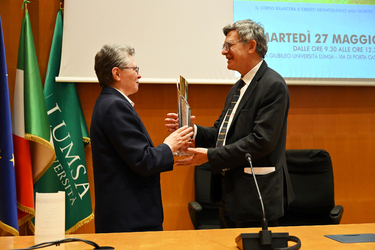 27.05.2025 Universit&agrave; Lumsa Sala Giubileo Giornata Mondiale Comunicazioni Sociali Analisi Contenuto Messaggio Papa Francesco ai Media G.Leanza ph