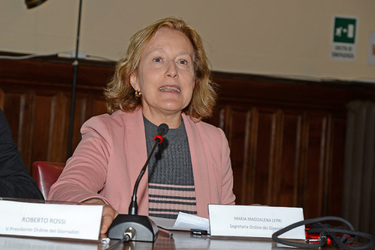 28.03.2024 Aula Magna Facoltà Teologica Valdese Assemblea Bilancio OdG e Premi 50 anni da giornalisti 