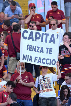 28.05.2017 Roma vs Genoa 3 2. Striscioni per Totti. 27 Photos 28.05.2017 Roma vs Genoa 3 2. Striscioni per Totti. 27 Photos