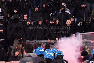 13.12.2018 Lazio vs Eintracht F. 1 2 Supporters G.Leanza ph 13.12.2018 Lazio vs Eintracht F. 1 2 Supporters G.Leanza ph