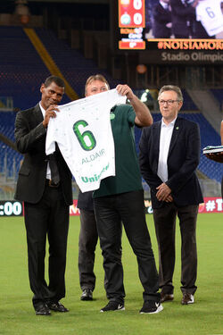 01.09.2017 Roma vs Chapecoense Match Friendly 37 photos