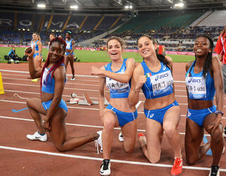 02.06.2016 Golden Gala Roma stadio Olimpico. Terza parte.