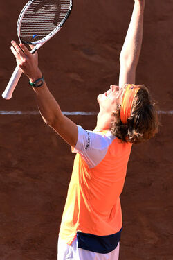 21.05.2017 Internazionali BNL Final Zverev Winner