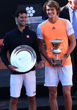 21.05.2017 Internazionali BNL Final Zverev Winner