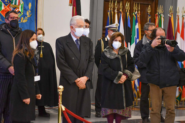 13.01.2022 Il feretro di David Sassoli in Campidoglio G.Biagini ph per SCATTO. 13.01.2022 Il feretro di David Sassoli in Campidoglio G.Biagini ph per SCATTO.