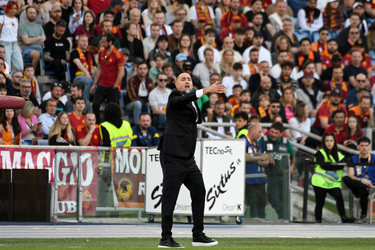 06.04.2024 serie A 31ma Roma vs Lazio 1 0 G.Mancini G.Leanza ph