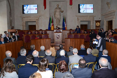 Roma 22.03.2017 Campidoglio Aula Giulio Cesare Presentazione XXIII Maratona di Roma