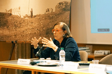 Roma 30.10.2024 Corso OdG Stefano Lecchi primo fotoreporter di guerra della Repubblica Romana 