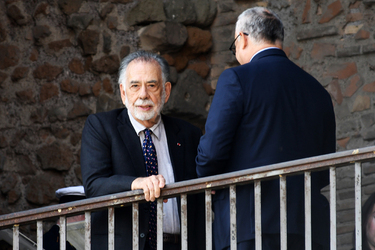 15.10.2024 Francis Ford Coppola in Campidoglio to receive the Lupa Capitolina
