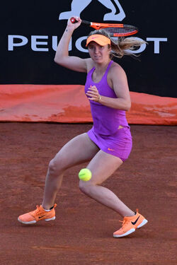 Roma 20.05.2017 Internazionali BNL Muguruza vs Svitolina