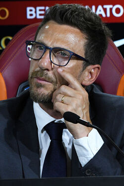 14.06.2017 Presentazione Di Francesco allenatore AS Roma