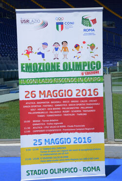25.05.2016 I° Torneo Amicizia. Roma Stadio Olimpico