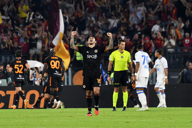 01.10.2023 serie A Roma vs Frosinone 2 0 G.Leanza ph 01.10.2023 serie A Roma vs Frosinone 2 0 G.Leanza ph