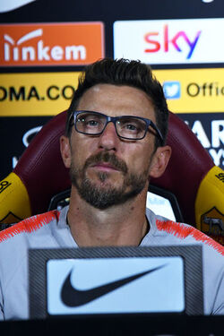 18.08.2018 Conferenza Mr Di Francesco vigilia Torino Roma G.Leanza ph 18.08.2018 Conferenza Mr Di Francesco vigilia Torino Roma G.Leanza ph