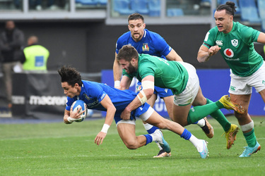 25.02.2023 Ita vs Irl 20 34 Roma Stadio Olimpico Guinness Six Nations. G.Leanza ph 25.02.2023 Ita vs Irl 20 34 Roma Stadio Olimpico Guinness Six Nations. G.Leanza ph
