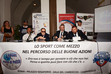 Roma 17.07.2023 Campidoglio Lo Sport come mezzo nel Percorso delle Buone Azioni G.Leanza ph