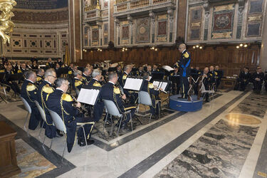 04.12.2017 Roma S.Giovanni Laterano Messa Solenne S.Barbara 04.12.2017 Roma S.Giovanni Laterano Messa Solenne S.Barbara