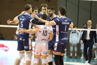 13.03.2022 SuperLega Credem Banca Pallavolo Regular Season Consar RCM Ravenna vs. Top Volley Cisterna J.Oegerli per SCATTO ph