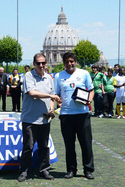 27.05.2017 Premiazioni Clericus Cup 2017. Collegio Urbano vs Universita Gregoriana 2 0