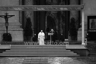 27.03.2020 Urbi et Orbi Papa Francesco. G.Leanza ph