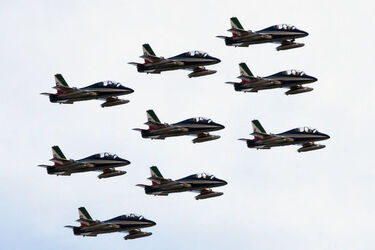 02.06.2017 Roma passaggio Frecce Tricolori Festa Repubblica